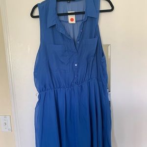 A High low chiffon shirt